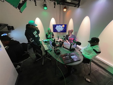 Hustlers Podcast Production in Sesh