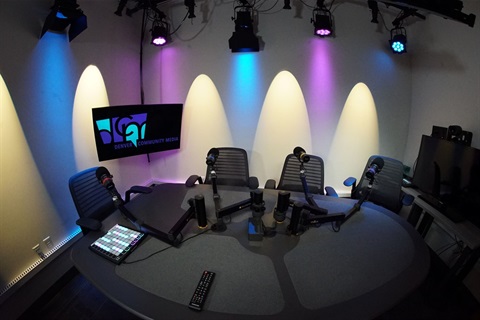 Denver Community Media Podcast Studio