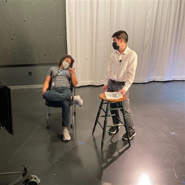 Students in Denver Community Media Main Studio